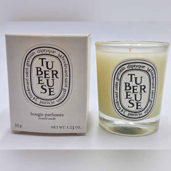 Diptyque Tubereuse Scented Candle - Cream 35g/1.23oz
